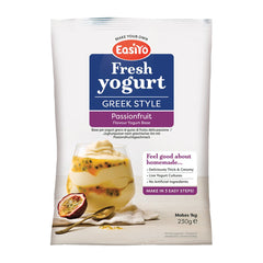 EasiYo Greek Style Passionfruit Yogurt Sachet 230g - SPECIAL OFFER AS BEST BEFORE IS 13/07/2025