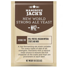 Yeast Sachet - Mangrove Jack's Craft Series New World Strong Ale Yeast 10g