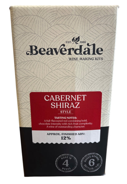 Beaverdale 6 Bottle Trial Size Wine Kit - Cabernet Shiraz
