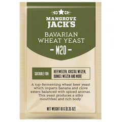 Yeast Sachet - Mangrove Jack's Craft Series Bavarian Wheat M20 Yeast 10g