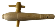 7 1/2" Whitewood Cask Tap with Perforated Corked End For Use With Ale, Cider & Wine Casks