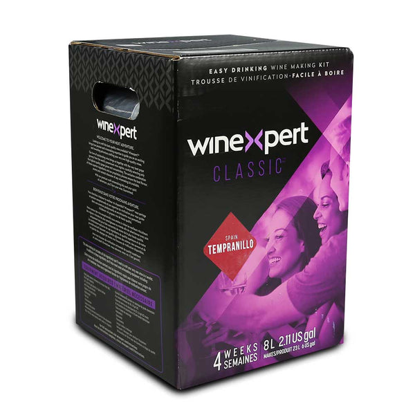 Winexpert Classic 30 Bottle Red Wine Kit - Spanish Tempranillo - Special Offer as Best Before is 31/12/2025