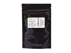 Malic Acid 50g Supplied in Heavy Duty Resealable Pouch