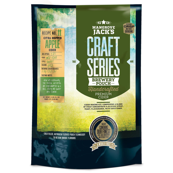 Mangrove Jack's Craft Series Dry Hopped Apple Cider Kit 40 Pint 2.4Kg