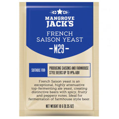 Yeast Sachet - Mangrove Jack's Craft Series French Saison M29 Yeast 10g