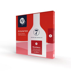 SG Wines (formerly Solomon Grundy) 6 Bottle 7 Day Country Wine Making Kit - Strawberry