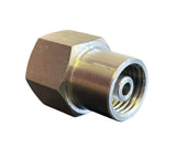 S30 Valve to Soda Stream Style CO2 Canister Adapter