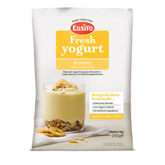 EasiYo Banana Flavoured Yogurt Sachet 230g
