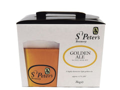St Peters Brewery Golden Ale 3Kg Beer Kit Makes 36 Pints (20.5 Litres)