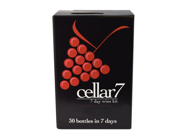 Cellar 7 by Youngs 30 Bottle 7 Day Wine Kit - Shiraz