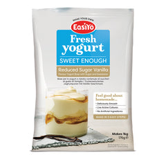 EasiYo Sweet Enough Vanilla Flavoured Yogurt Sachet 176g