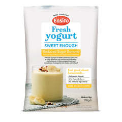 EasiYo Sweet Enough Banana Flavoured Yogurt Sachet 178g