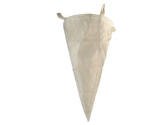 Straining Bag - Heavy Duty Calico Cotton Filter Cone for Wine Making 10 Litre Capacity