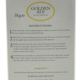 St Peters Brewery Golden Ale 3Kg Beer Kit Makes 36 Pints (20.5 Litres)