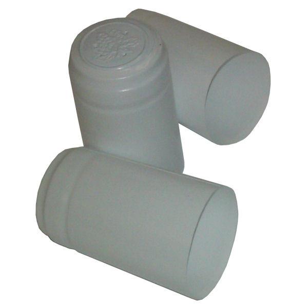 Shrink Capsules for Wine Bottles Pack of 30 - White