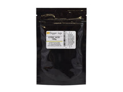 Citric Acid 100g - Supplied in Resealable Pouch - For Making Elderflower Champagne, Cordials, Jams, Sherbert, Sweets & Descaling Limescale / Rust Removal