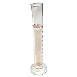 Measuring Cylinder Glass 100ml - Graduated Measuring Cylinder / Hydrometer Trial Jar
