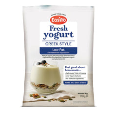 EasiYo Greek Style Low Fat Yogurt Sachet 170g