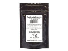 Pectolytic Enzyme (Pectic Enzyme, Pectinase) 50g Supplied in Heavy Duty Resealable Pouch