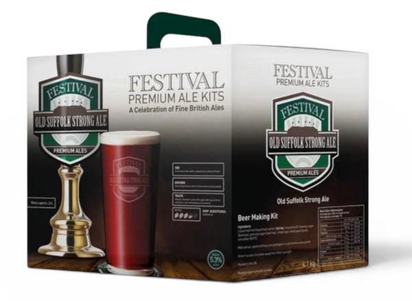 Festival Premium Ale Kits - Old Suffolk Strong Ale 4.1Kg Beer Kit
