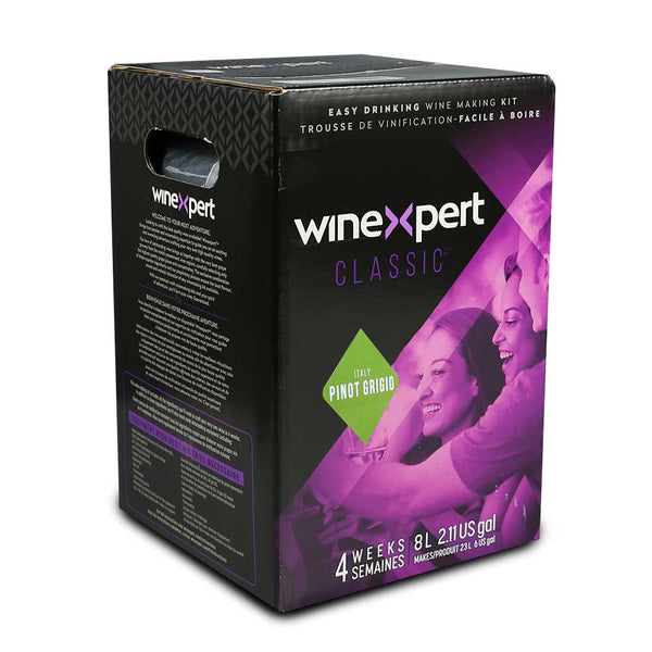 Winexpert Classic 30 Bottle White Wine Kit - Italian Pinot Grigio