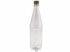 PET Bottles 1 Litre with Tamper Evident Caps - Carton of 12