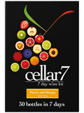 Cellar 7 by Youngs 30 Bottle 7 Day Wine Kit - Peach & Mango