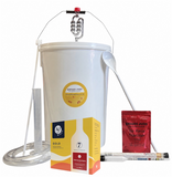Starter Wine Making Set - 30 Bottle Size SG Wines Gold with Equipment - 7 Styles