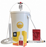 Starter Wine Making Set - 30 Bottle Size SG Wines Gold with Equipment - 7 Styles