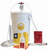 Starter Wine Making Set - 30 Bottle Size SG Wines Gold with Equipment - 7 Styles