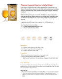 Coopers Preacher's Hefe Wheat Beer 1.7 Kg 40 Pint Beer Kit - SPECIAL OFFER AS BEST BEFORE IS 27/09/2026