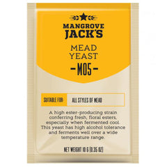 Yeast Sachet - Mangrove Jack's Craft Series Mead M05 Yeast 10g