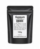 Gypsum 100g Top Food Grade - Supplied in Resealable Pouch