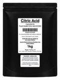 Citric Acid 1Kg - Supplied in Resealable Pouch - For Making Elderflower Champagne, Cordials, Jams, Sherbert, Sweets & Descaling Limescale / Rust Removal