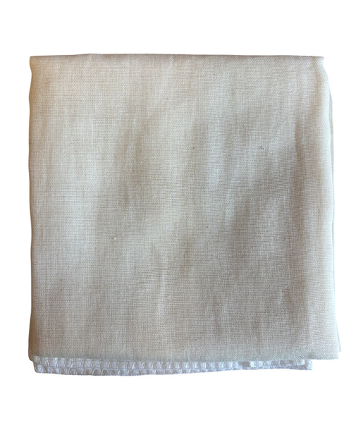 Butter Muslin Sheet - 100% Natural Unbleached Cotton 90cm Square - For Straining & Jam / Cheese Making