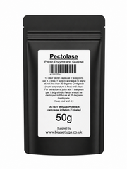 Pectolase 50g Supplied in Heavy Duty Resealable Pouch