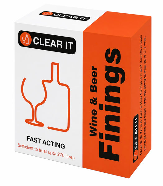 Youngs CLEAR IT Wine & Beer Finings - Treats up to 270 Litres