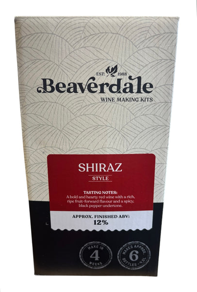 Beaverdale 6 Bottle Trial Size Wine Kit - Shiraz