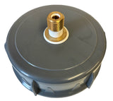 Pressure Barrel - 5 Gallon with 4" 8g Pin Valve Cap & Integral Grab Handles