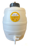 Pressure Barrel - 5 Gallon with 4" 8g Pin Valve Cap & Integral Grab Handles