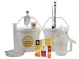 Starter Wine Making Set - 6 Bottle Size SG Wines Gold with Equipment - 7 Styles