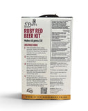 St Peters Brewery Ruby Red Ale 3Kg Beer Kit Makes 40 Pints (23 Litres)