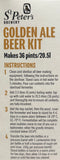 St Peters Brewery Golden Ale 3Kg Beer Kit Makes 36 Pints (20.5 Litres)