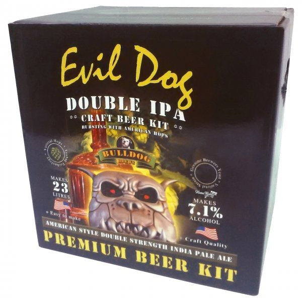 Bulldog Brews Evil Dog Double IPA 4.7Kg Beer Kit