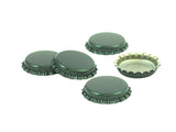 Crown Caps Dark Green - Pack of Approx. 100