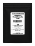 Sodium Carbonate Granular Soda Ash 500g Supplied in Heavy Duty Resealable Pouch