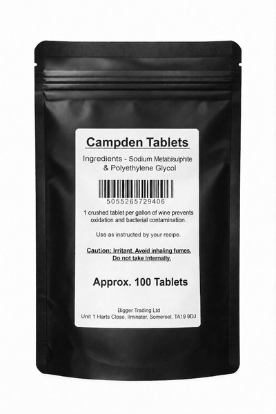 Campden Tablets - Pack of Approx. 100 - Supplied in Resealable Pouch
