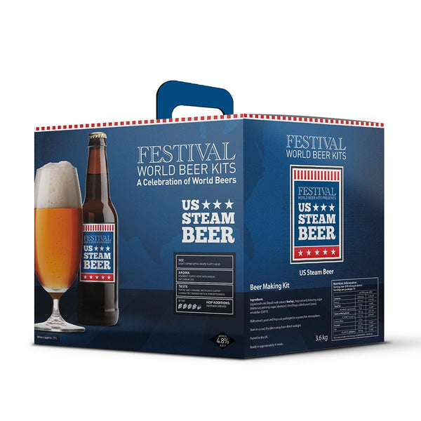 Festival World Beers - US Steam Beer 3.6Kg Beer Kit