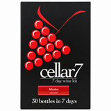 Cellar 7 by Youngs 30 Bottle 7 Day Wine Kit - Merlot