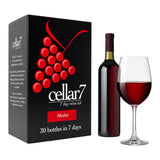 Cellar 7 by Youngs 30 Bottle 7 Day Wine Kit - Merlot